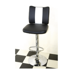 Bostony Bar Stool Black Height Adjustable