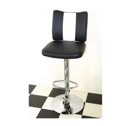 Bostony Bar Stool Black Height Adjustable