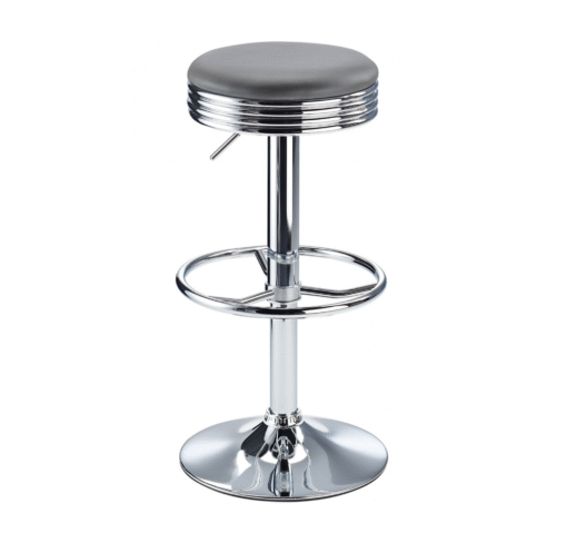 Calif Adjustable Bar Stool - Grey
