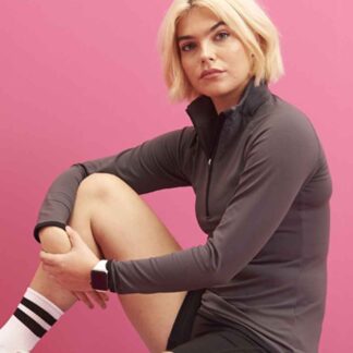 AWDis Ladies Cool Half Zip Sweat Top