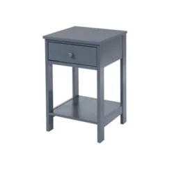 Arsisan Blue Shaker, 1 Drawer Petite Bedside Cabinet