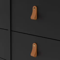 Bartikan Double Dresser 4+4 Drawers in Matt Black