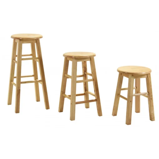 Basi Bar Stool 18 Natural (Sold in Pairs)