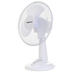 Belaco 12 Inch White Table Desk Fan
