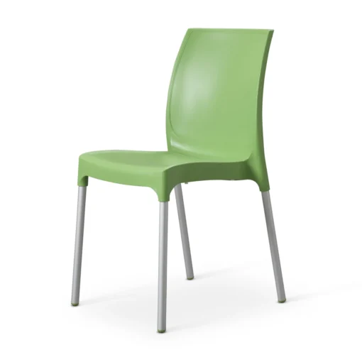 Bide Side Kitchen Or Outdoor Garden Chair Avocado Green