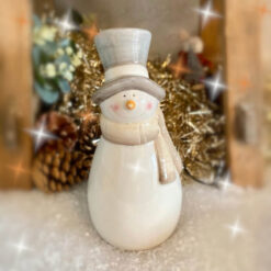 Ceramic Snowman - 2 sizes - LG