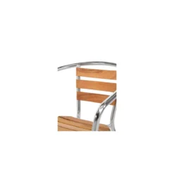 Charlottle Aluminium Stacking Garden Chairs Set Of 4