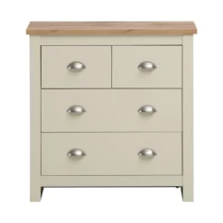 Cisnon Cream Chest Of 4 Drawers Cream
