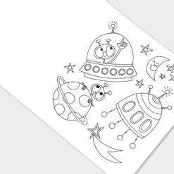 Colouring Book - To the Moon