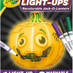 Colouring In Light Up Jack-O-Lantern Pumpkin Craft Kit