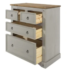 Coson Grey 2+2 Drawer Chest