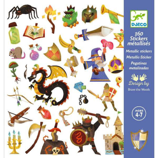 Djeco Medieval Fantasy Stickers