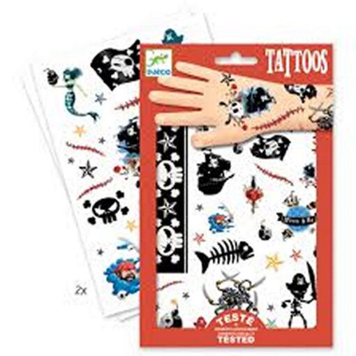 Djeco Tattoos - Pirates
