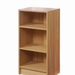 Enantial Small Narrow Bookcase Oak