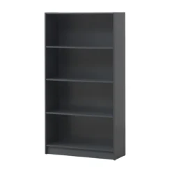 Enantial Tall Bookcase Dark Grey