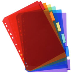 Exacompta A4+ 5 Part Maxi File Dividers