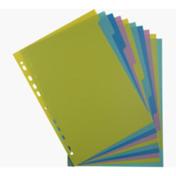 Exacompta Guildhall White A4+ 1-20 Extra Wide Dividers