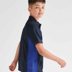 Finden + Hales Kids Performance Piped Polo Shirt