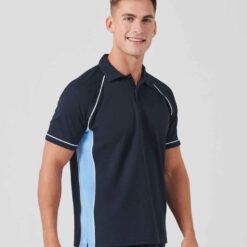 Finden + Hales Performance Piped Polo Shirt