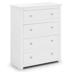 Gerard 4 Drawer Chest - Surf White