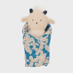 Goat Baby Rattle and Baby Cloth