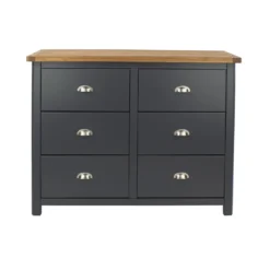 Kilo 3+3 Double Drawer Wide Chest