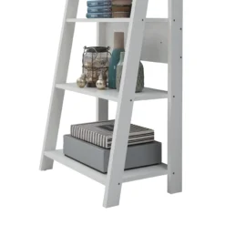 Kira Ladder Bookcase White