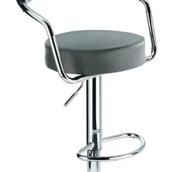 Lazio Adjustable Bar Stool Grey