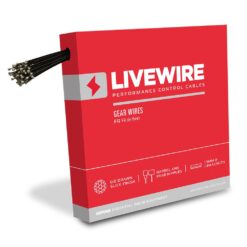 Livewire Road, Hybrid and MTB Gear Cables and Outer - Galvanised Gear Cable
