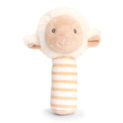 Plush Baby Rattle - Lullaby Lamb