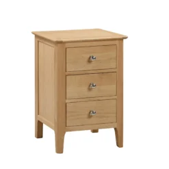 Polka 3 Drawer Bedside
