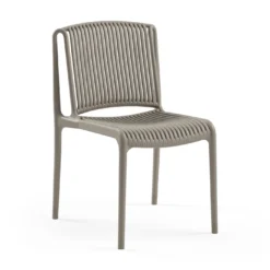 Slinko Side Chair Ideal For Outdoors And Garden Areas Mink