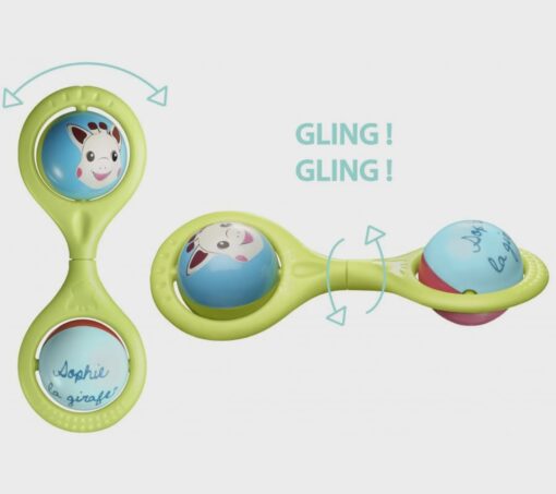 Sophie Giraffe Twist Rattle