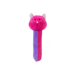 Squeakaboo Cat - baby rattle