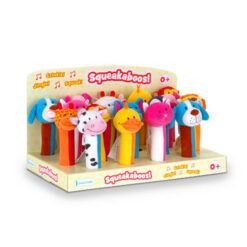 Squeakaboo Cat - baby rattle