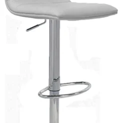 Vista Breakfast Bar Stool White Height Adjustable