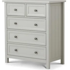Viyella Dove Grey 3 2 Drawer Chest Lacquered