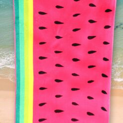 Watermelon Beach Towel Pink