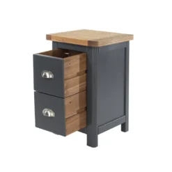 Wythy 2 Drawer Petite Bedside Cabinet
